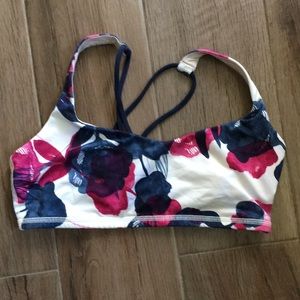 Lululemon Blurred Blossom Sports Bra-Size 8